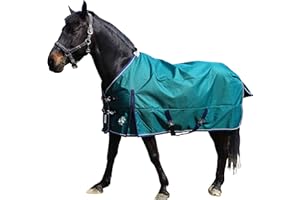 T TEKE Deluxe Turnout Horse Sheets, 1200D Waterproof and Breathable Horse Care Sheets with no Filling (51"-87" Including Miniature/foal Size)