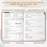 FREEDOM MASTERY Law of Attraction Planner 2026 Hourly Weekly Monthly view 4