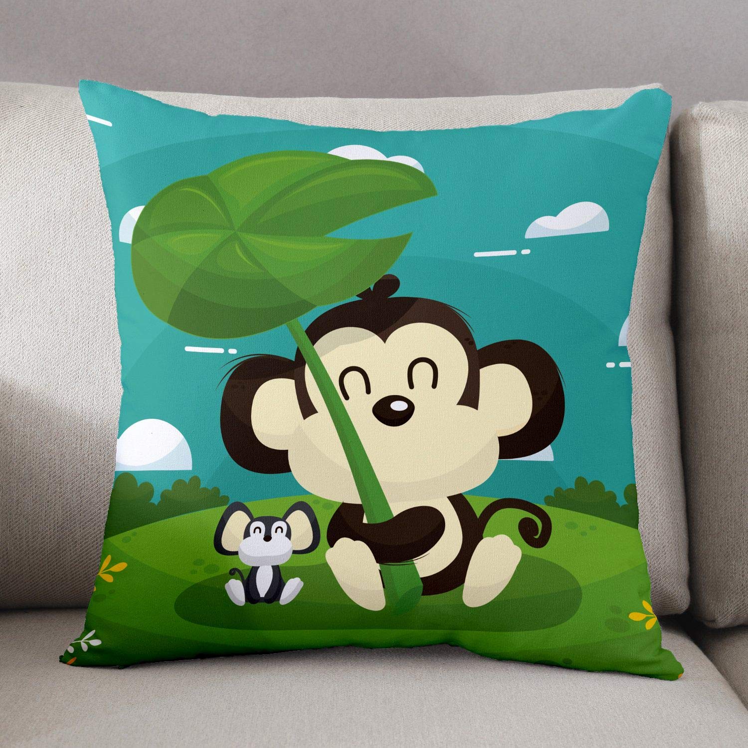 Bonamaison Decorative Cushion Cover, Multicolor, 45 x 45 cm