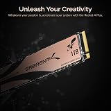 Sabrent 1TB NVMe Gen 4 SSD 7000MB/s Read w/ Heatsink for PS5 PC Gamer M.2 view 3