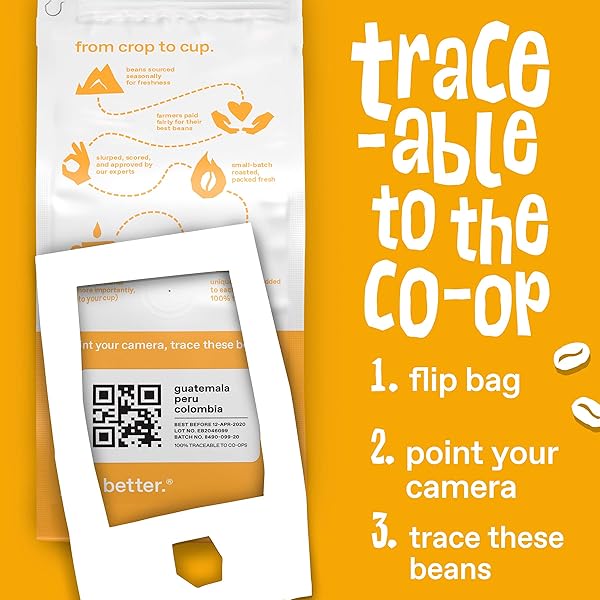 ETHICAL BEAN FAIRTRADE ORGANIC COFFEE, WHOLE BEAN ESPRESSO COFFEE (12 OZ BAG), SWEET ESPRESSO MEDIUM DARK ROAST, 0.75 LB