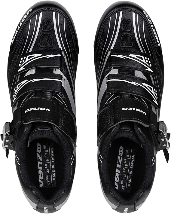 venzo mountain bike bicycle cycling shimano spd shoes
