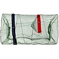 Fishing Trap Net, Saltwater Freshwater Fish Crayfish Crawdad Crab Lobster Prawn Trap Net