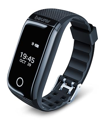 Beurer AS 97 Aktivitätstracker und Fitnessarmband mit Pulsuhr, Aktivitätssensor, Schlafanalyse, Schrittzähler, Bewegungserinn