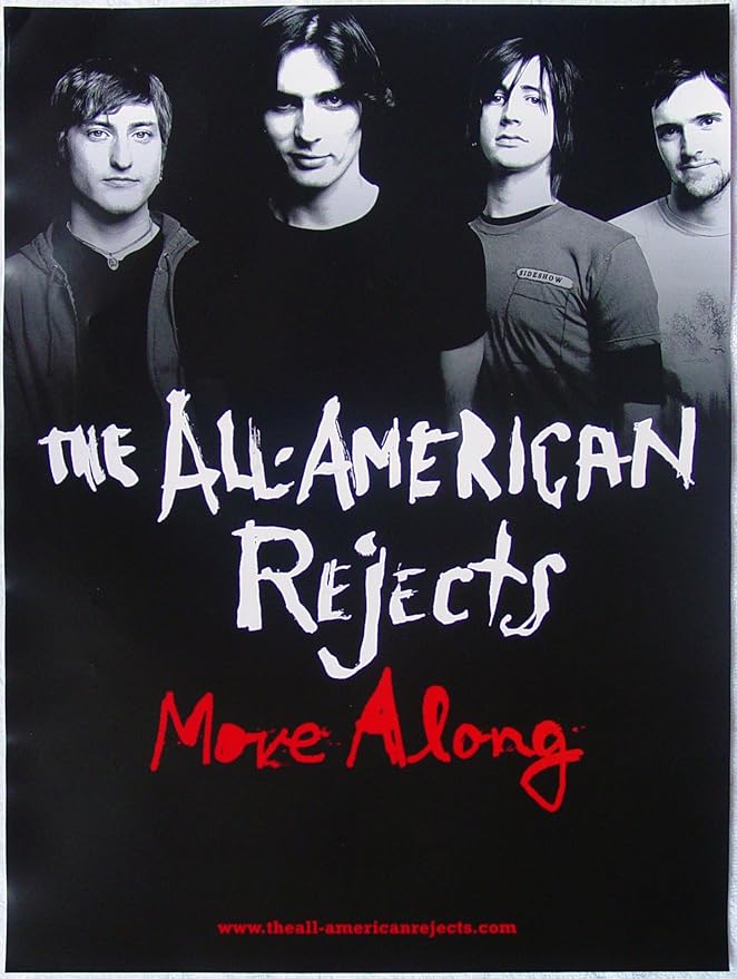 The AllAmerican Rejects Move Along Poster 24 Inches