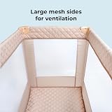 My Babiie Travel Cot Blush Pink Lightweight Foldable 0+ 15kg view 9