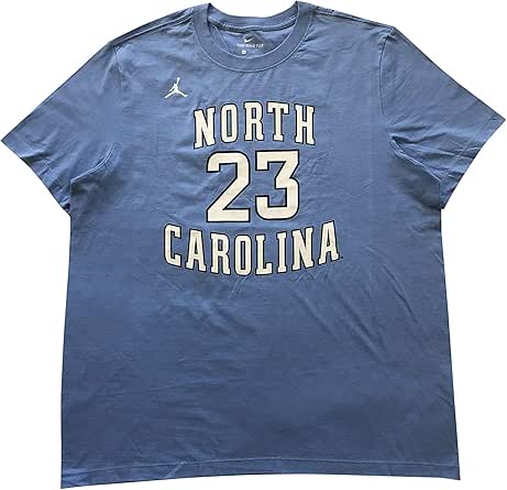 Amazon.com: Nike Men's Michael Jordan #23 North Carolina Tar Heels Name & Number T-Shirt: Clothing