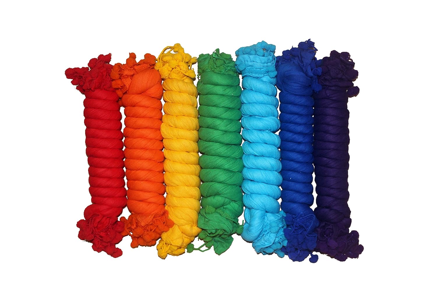 rangreza women's cotton stoles, free size(purple, blue, sky blue, green, yellow, orange and red, pgzdup7eb) - combo pack