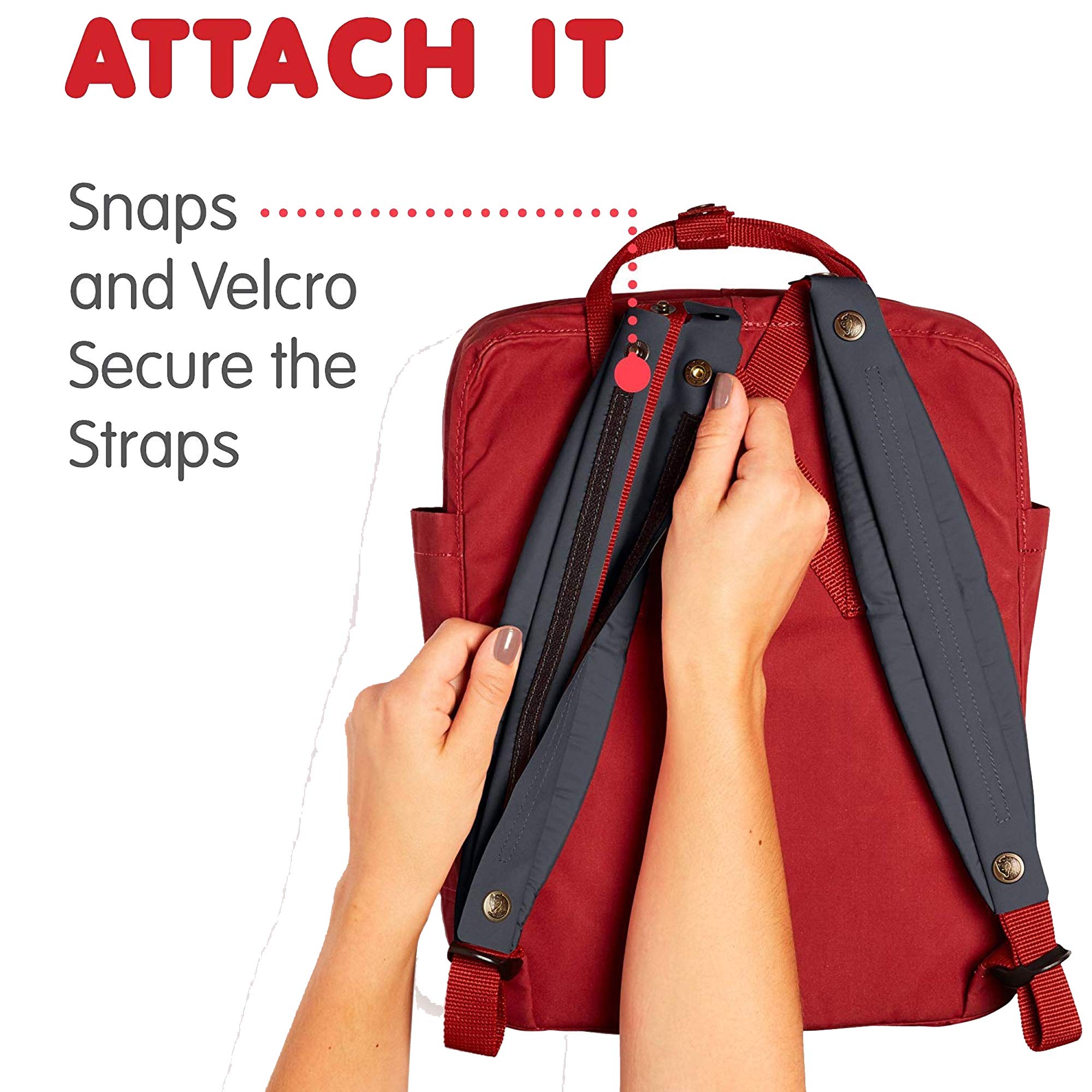 kanken mini shoulder pads