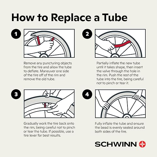 Schwinn Replacement Bike Tire Tube, 18 x inch Bike
