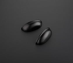Ravinte 15 Pack 3" Drawer Pulls Flat Black Cabinet
