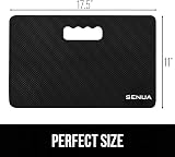 Senua Thick Kneeling Pad Knee Pad Cushion Gardening Yoga 17.5 x 11 x 1.5 Black view 8