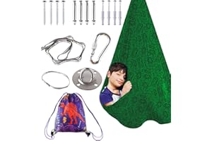 PADIMAT Indoor Therapy Sensory Swing for Kids, Special Needs Joy Cuddle Ceiling Snuggle Swings, Outdoor Room Adjustable Fabric Hammock for Children Child Teens Autism, ADHD, Aspergers, Sensory Integration