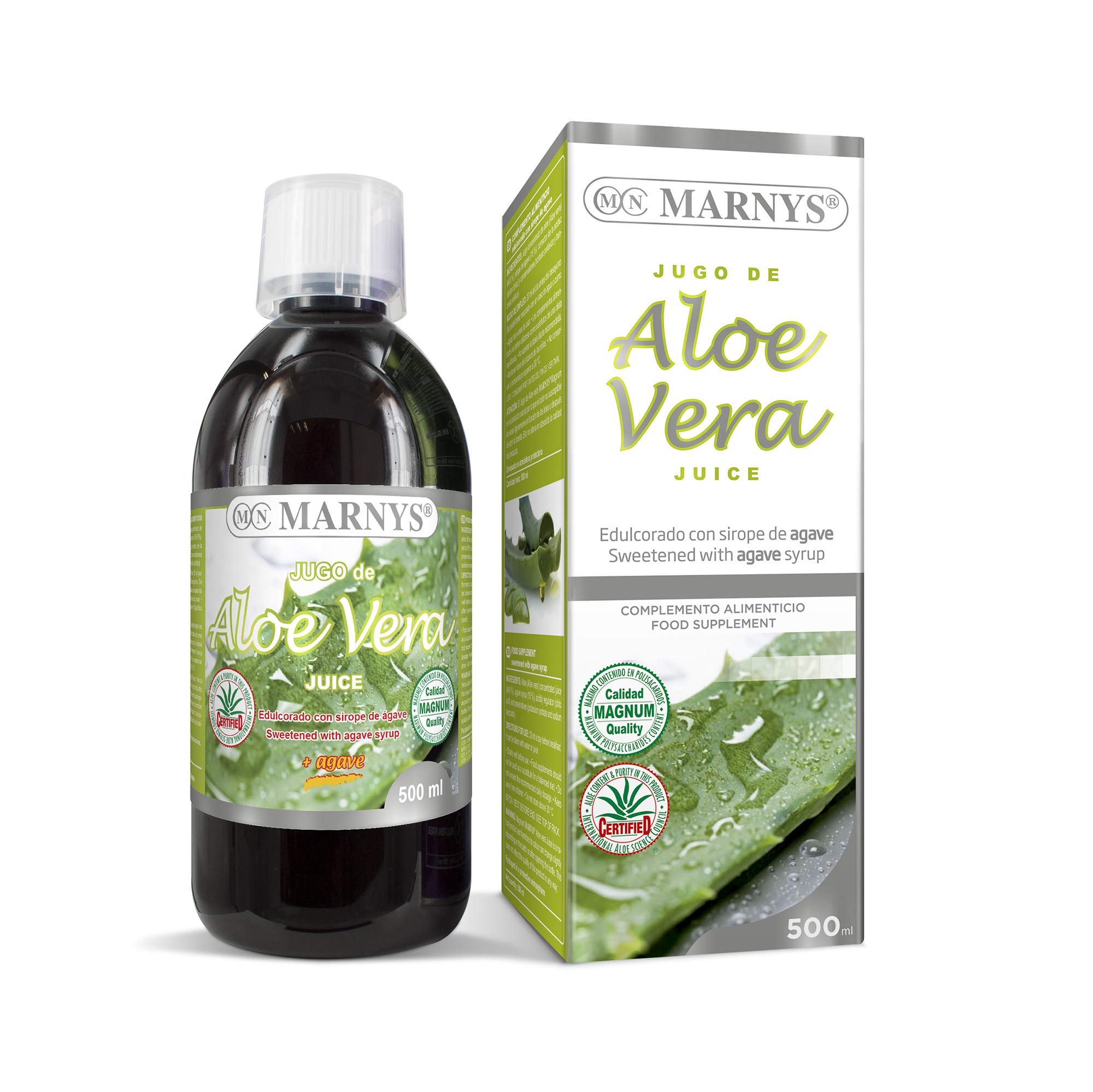 Marny's Aloe Vera and Agave Syrup Juice 500ml