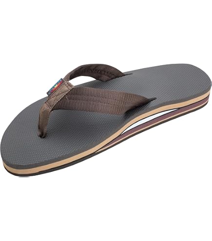 Amazon.com | Rainbow Sandals Men's Leather Double Layer w/Arch