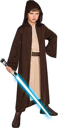 Hooded Jedi Robe Costume Accessory - Medium