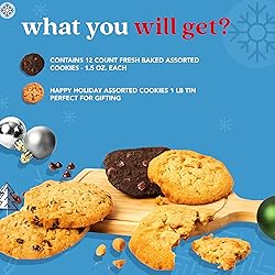 David’s Cookies Happy Holidays Assorted Cookies