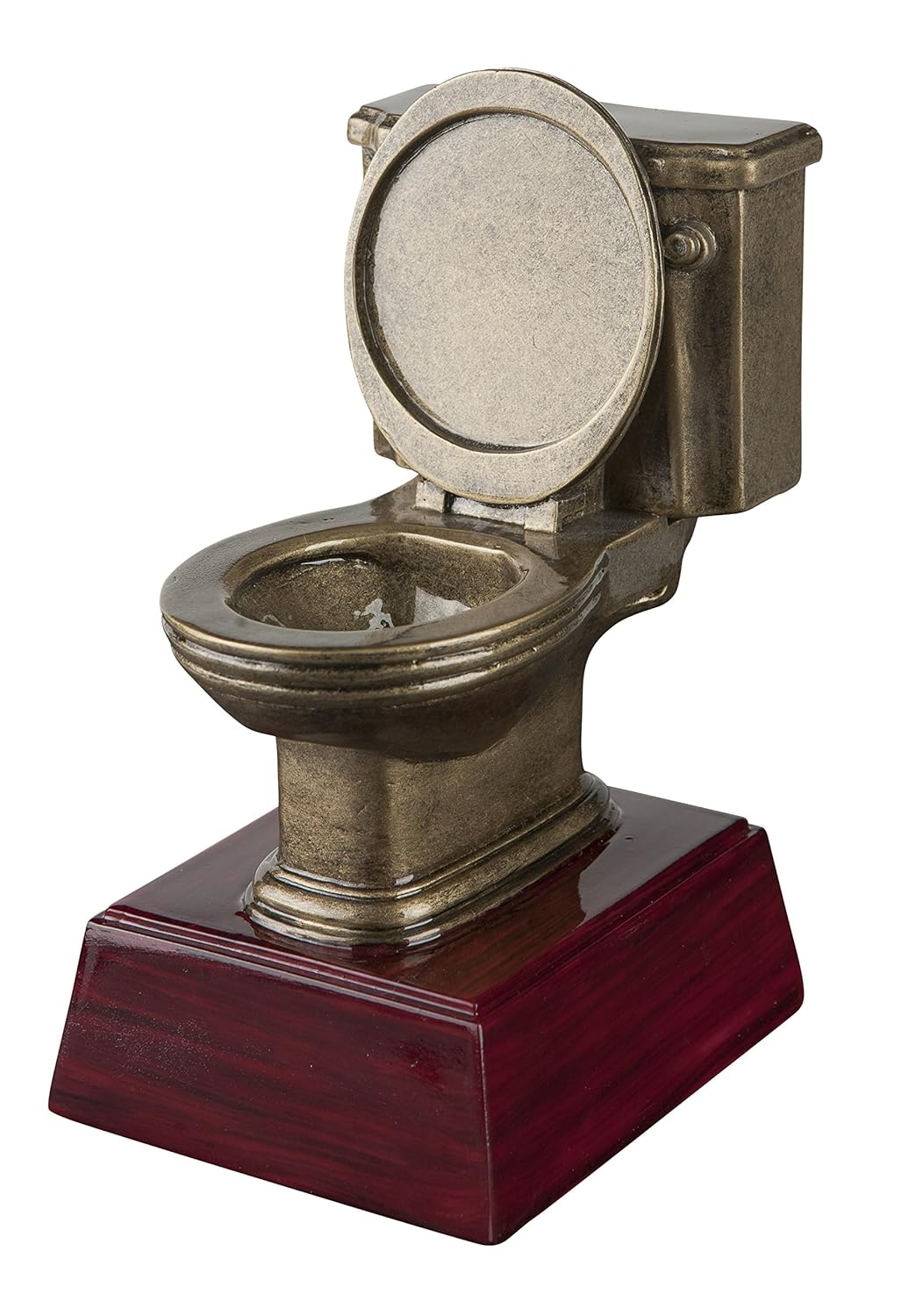Gold Toilet Bowl Trophy / Last Place Award / Potty