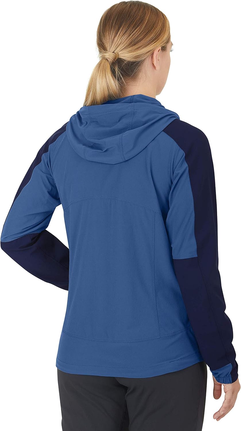 Outdoor Research Women's Ferrosi Hooded Jacket, Lapis, X-Small: Clothing