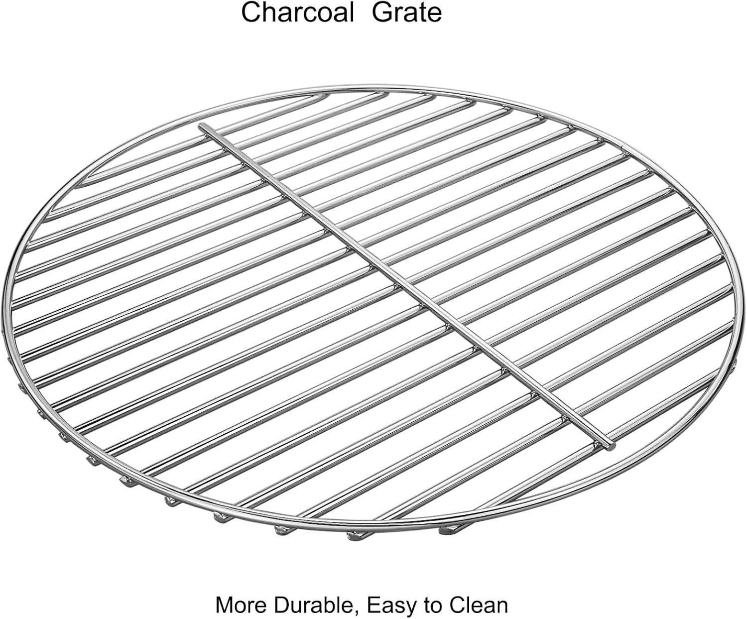 Hisencn Grill Grate, Charcoal Grid for Weber 18.5" One-Touch Charcoal, Bar-B-Kettle, Smokey Mountain Cooker Smoker, Jumbo Joe, Original Kettle Grill for Weber 7432, 7440 with Foldable Chimney Starter : Garden & Outdoor