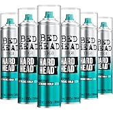 TIGI Bed Head Hard Head Hairspray 6-Pack &ndash; Extreme Hold Hairspray, Dries Instantly, Adds Shine, Vibrant Apple Scent, 11.7 Oz Ea