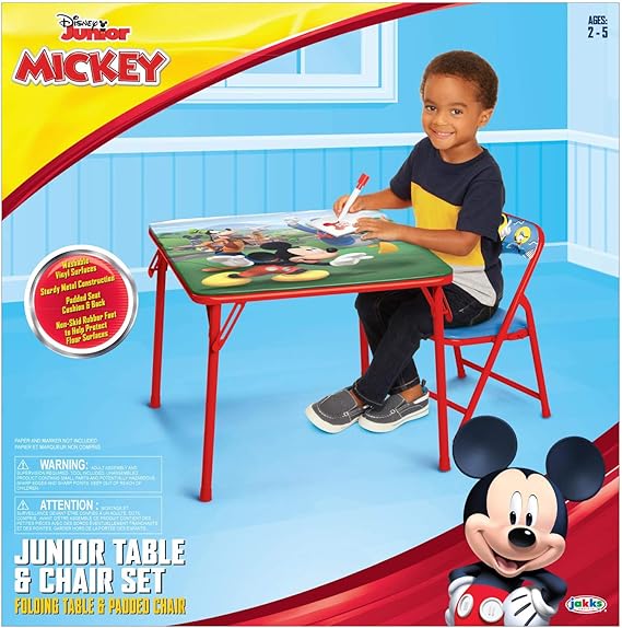 disney minnie junior table & chair set