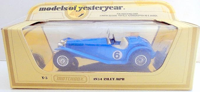 matchbox 1934 riley mph