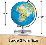 Science Kidz 2 in 1 Light Up Globe Kids World & Constellations Globe view 3