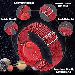 Laband 20mm Stretchy Nylon Band Compatible with