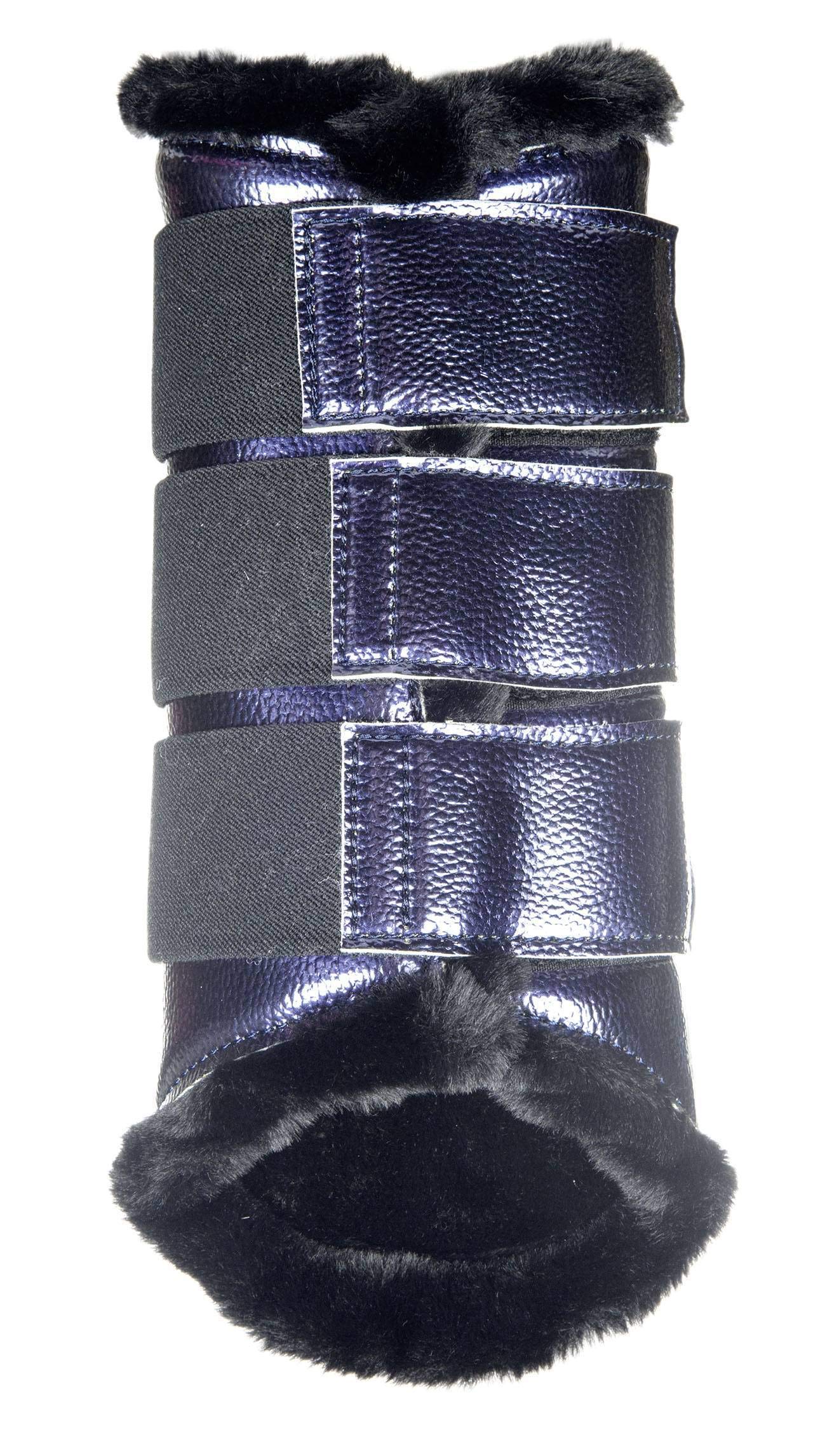 Hkm Hkm 4057052301360 Dressage Boots -Metallic-6900 Dark Blue XL