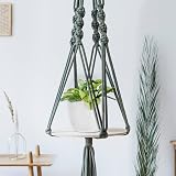 Utopia Home Spotty Grey Plastic Planters 5 Pack Multisize for Plants view 5