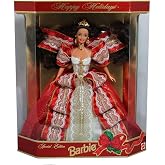 Happy Holidays Barbie Doll - Special Edition 10th Aniversary Hallmark 5th in Series (1997)