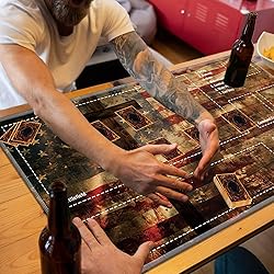 JANENFNA for TCG Playmat with Magic Zones 24 x 14