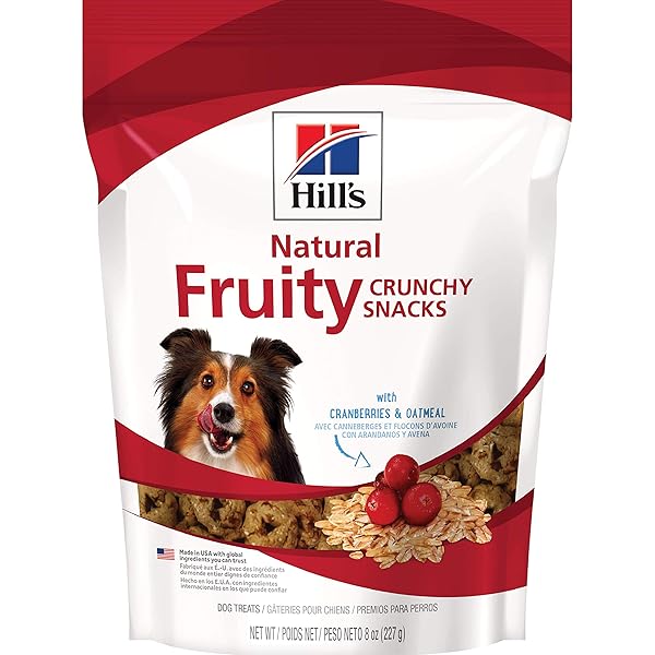 HILL’S NATURAL FRUITY SNACKS, CRUNCHY DOG TREATS, CRANBERRIES...