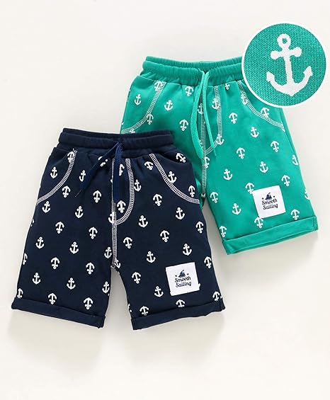 baby boy navy shorts