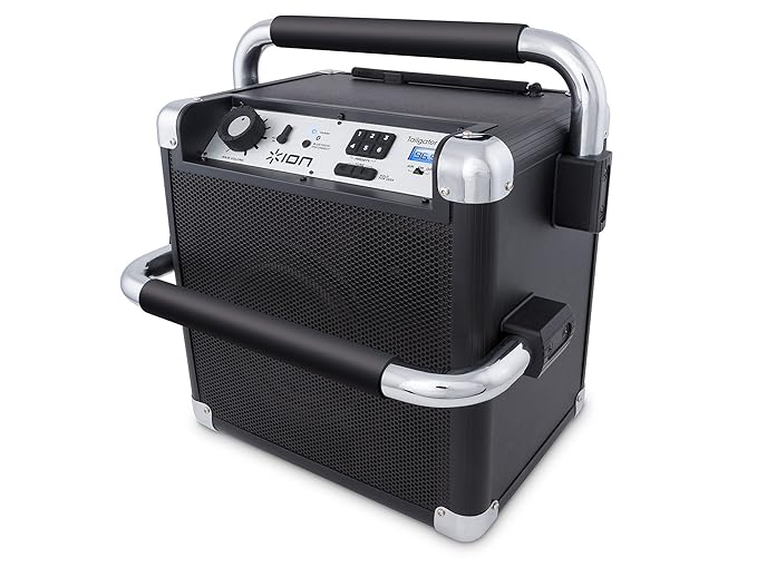 ION Audio Tailgater Active (iPA30ABK) Portable HeavyDuty Outdoor Bluetooth Speaker with AM/FM