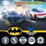 Scalextric Micro Car Race Track Batman vs Joker 1:64 Age 4+ Battery view 2