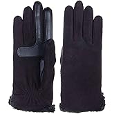 isotoner Womens Stretch Fleece Glove - Microluxe One Size