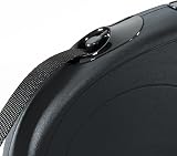 flexi New Classic S Retractable Tape Lead 5 m Black for Dogs 15 kg view 4