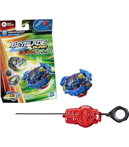 Amazon.com: BEYBLADE Burst QuadDrive Salvage Valtryek Rashad V7