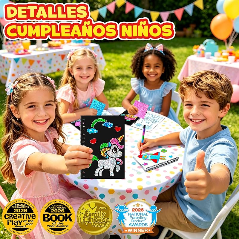 16 Pack 2 IN 1 Kit de Arte con Foil + Libros de Colorear — foto 3 de 7