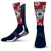 For Bare Feet NBA Unisex Kids Nba Montage Crew Sock Youth