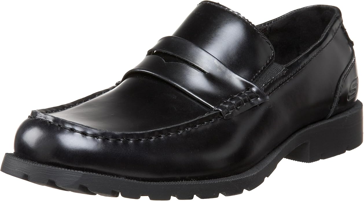 Skechers USA Men's Nixon Penny Loafer Loafers & SlipOns