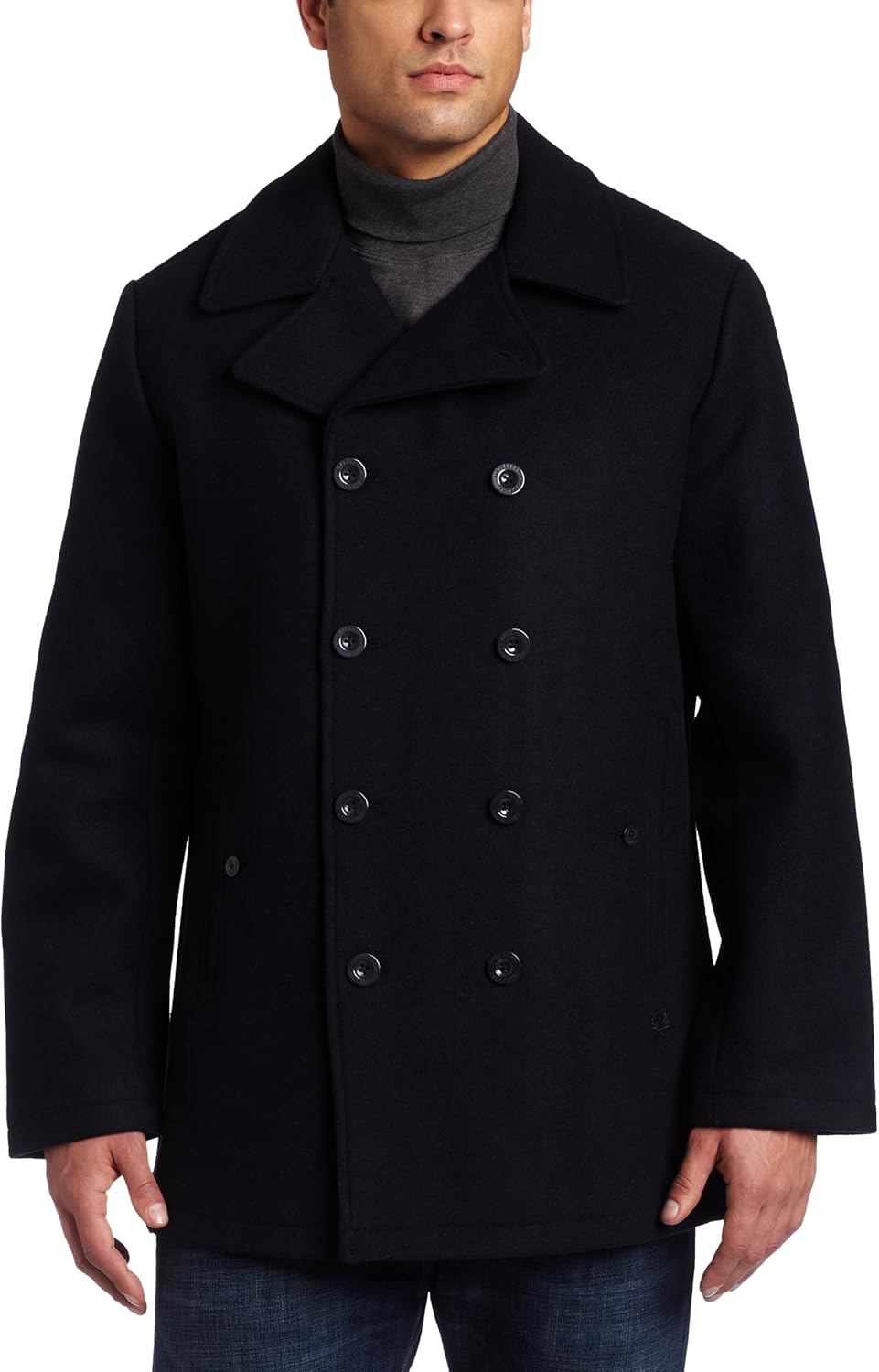 fred perry wool coat