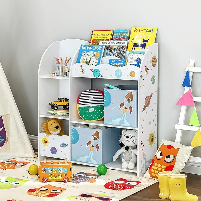 toy and book organiser