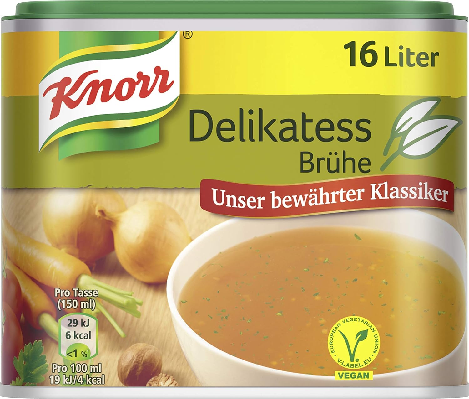Knorr Delikatessbruhe 16 Liter Dose 6er Pack 6 X 12 L Amazon De Lebensmittel Getranke