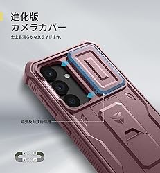 Dexnor for Samsung Galaxy S25 Case with Built-in