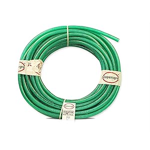 Pepper Agro Garden Hose Car Wash Water Pipe Braided Heavy Duty Half Inch Diameter -5Meters