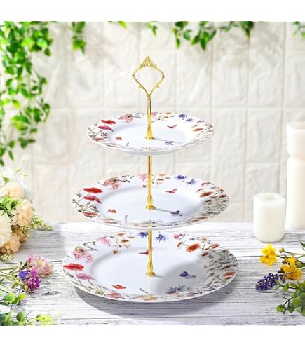Amazon.com | Royal Albert Old Country Roses 2-Tier Cake Stand