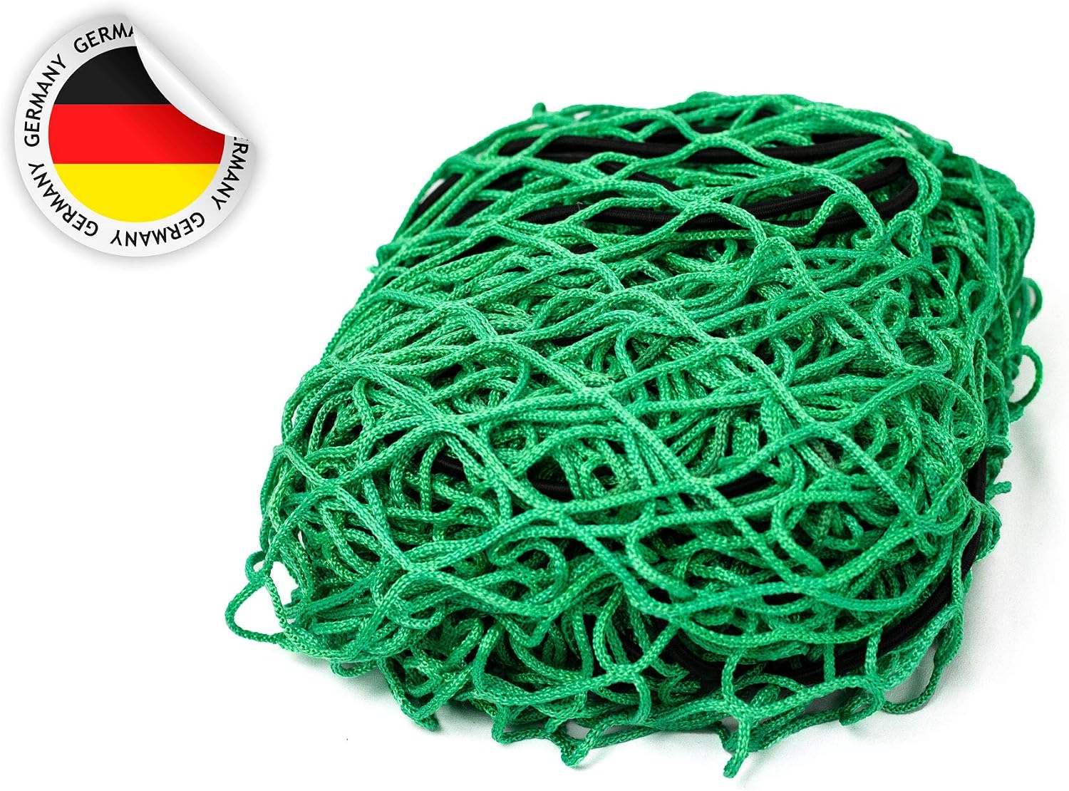 TIMELEOS 2 x 3 m Trailer Net, Green, Polypropylene (PP), Stainless Steel, for Car, 2 m x 3 m